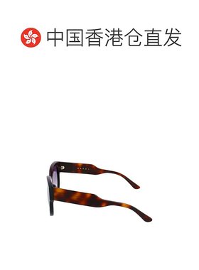 1h可退 香港直邮Marni 玛尼 女士 WINE 黑色醋纤太阳眼镜 MES600