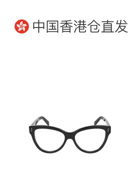 1h可退 香港直邮Celine 思琳 女士 徽标平光镜 CL50158I black黑