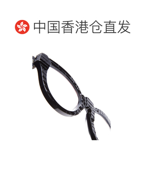 香港直邮KUBORAUM 男士眼镜 MASKEK27BSD2 AW2022 黑色 猫眼框平