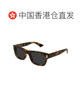 1h可退 香港直邮SAINT LAURENT 男士眼镜 SL83002 AW2025 棕色 全