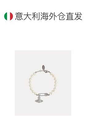 1h可退 欧洲直邮VIVIENNE WESTWOOD西太后新品回形针别针吊坠珍珠