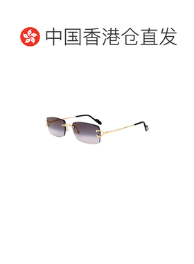 香港直邮CARTIER 男士眼镜 CT0550S001 CO 灰色 矩形太阳镜配饰