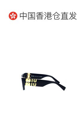 1h可退 香港直邮Miu Miu 缪缪 女士 全框太阳镜 MU09WS black黑色