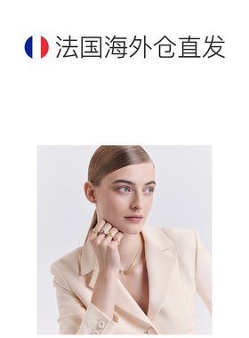 欧洲直邮Dior 迪奥 女士黑色玫瑰金戒指新款