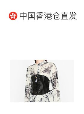 香港直邮Dior 黑色D花边紧身胸衣腰带 B0103CGDK【付后1h可退】