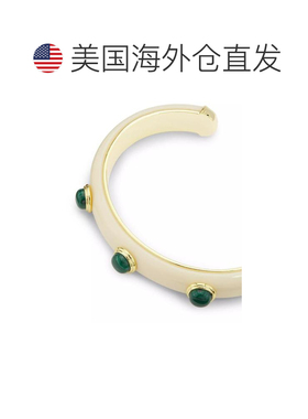 1h可退 【美国直邮】kenneth jay lane  创意手链手镯配饰孔雀石