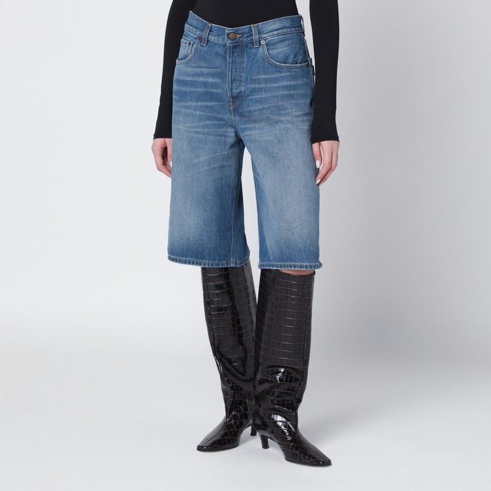 1h可退 香港直邮Haikure 女士 Becky 蓝色百慕大短裤 HEW03350DF1,淘宝优惠券,粉丝福利购,淘宝优惠卷