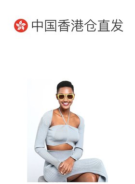 香港直邮Jacquemus 女士 太阳眼镜 yellow黄色 舒适时尚