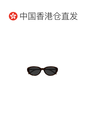 1h可退 香港直邮SAINT LAURENT 女士太阳镜 SLM154002 CO 黑色