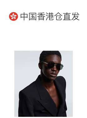 1h可退 香港直邮Fendi 芬迪 男士 天蓝色飞行员太阳眼镜 000297