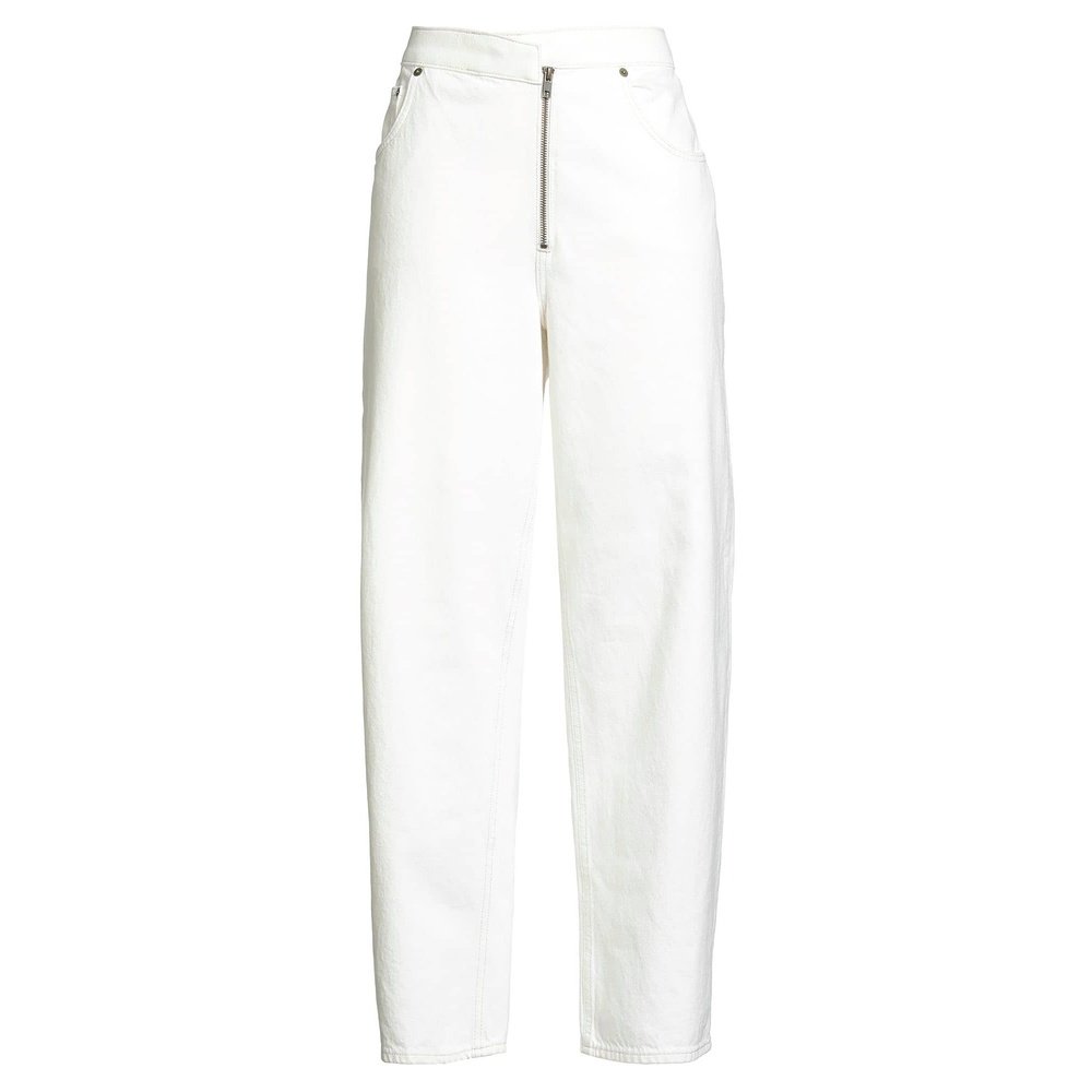 1h可退 香港直邮Frame Denim 女士 牛仔长裤 white白色 舒适时尚,淘宝优惠券,粉丝福利购,淘宝优惠卷