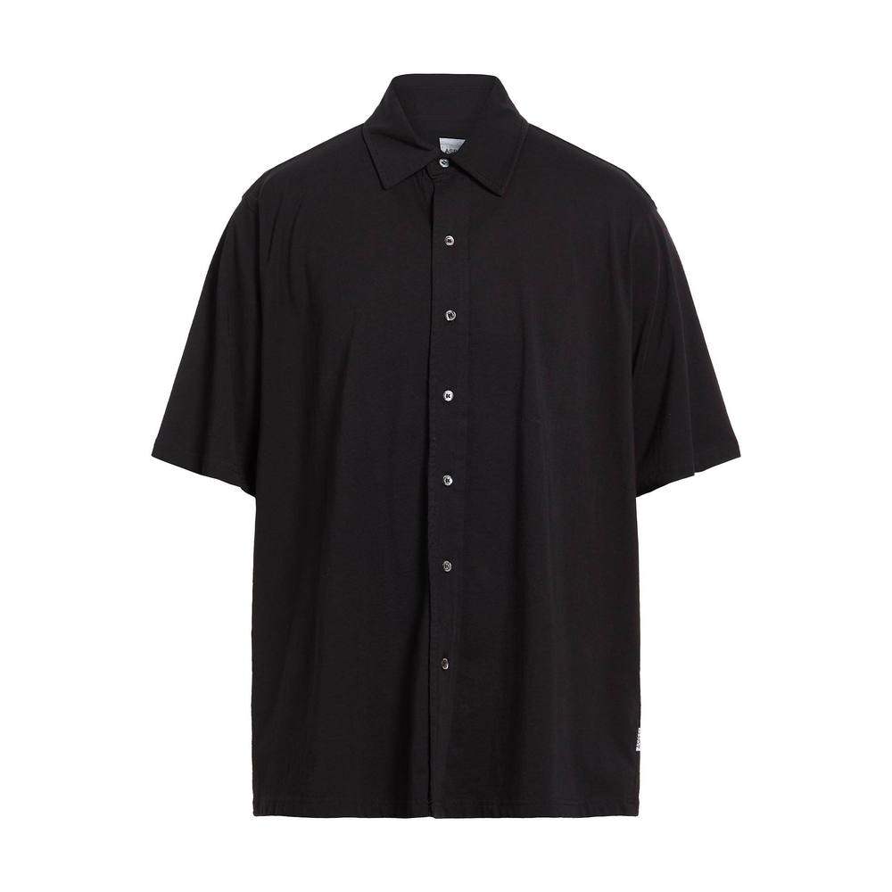 1h可退 香港直邮Aspesi 男士 纯色衬衫 black黑色 舒适时尚,淘宝优惠券,粉丝福利购,淘宝优惠卷