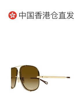 香港直邮Chloe 蔻依 女士 眼鏡飛行員鏡框太陽眼鏡 CH0348S太阳镜