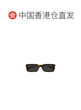 1h可退 香港直邮SAINT LAURENT 男士太阳镜 SL766F004 SS2025 棕