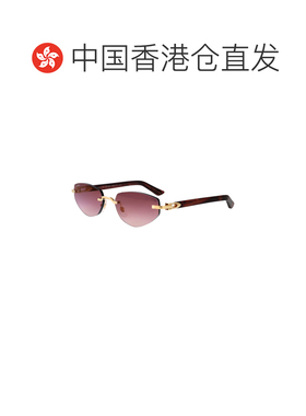 香港直邮CARTIER 女士太阳镜 CT0580S002 CO 粉红色