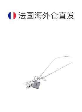 欧洲直邮BALENCIAGA（2025 年新品）All Access 银色项链吊坠