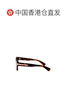 1h可退 香港直邮Gucci 古驰 男士 几何框太阳镜 GG1518S brown棕