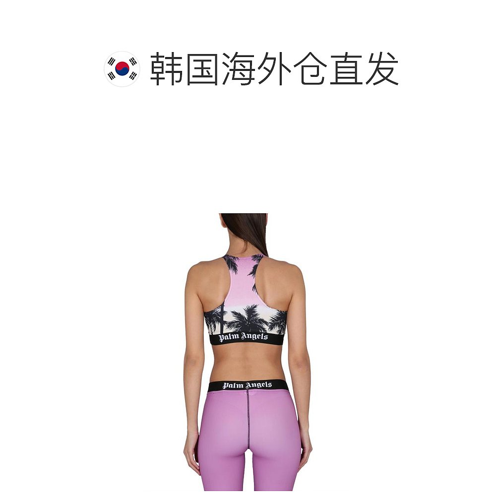 韩国直邮PALM ANGELS23SS短袖T恤女PWVO024 S23FAB0033710PURPLE - 图1