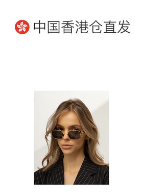 香港直邮Balmain 徽标太阳镜 BPS117A52配饰