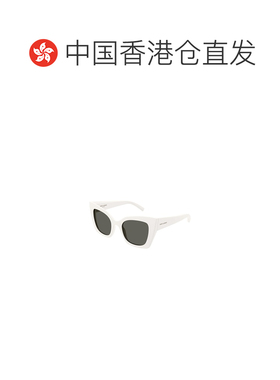 1h可退 香港直邮SAINT LAURENT 女士眼镜 SL552009 CO 白色 几何