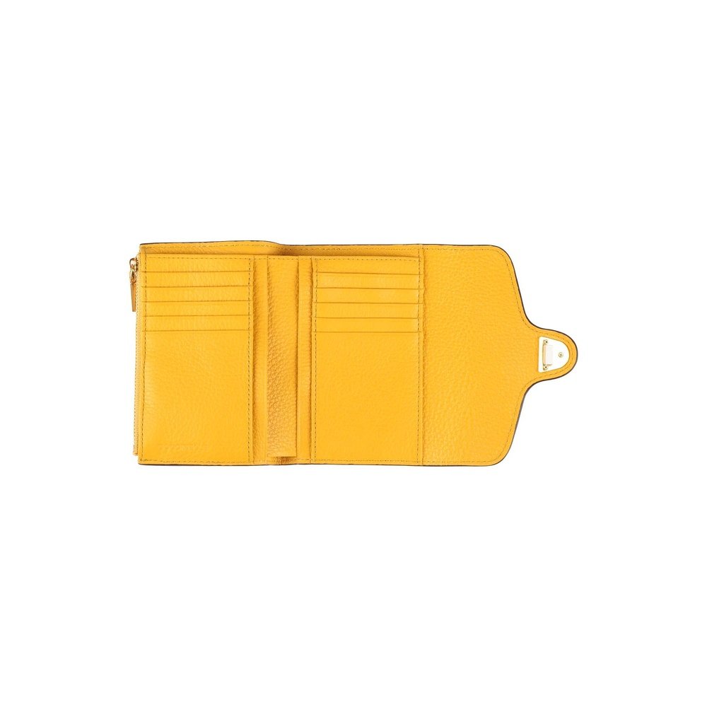 1h可退 香港直邮Coccinelle 女士 钱包 yellow黄色 舒适时尚,淘宝优惠券,粉丝福利购,淘宝优惠卷