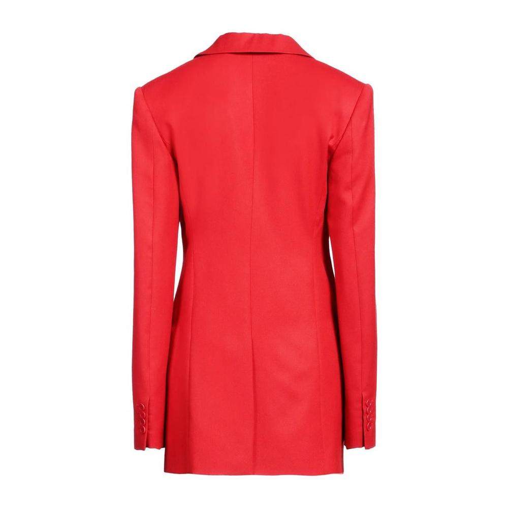 1h可退 【美国直邮】STELLA McCARTNEY 纯色法兰绒单排扣西装外套,淘宝优惠券,粉丝福利购,淘宝优惠卷