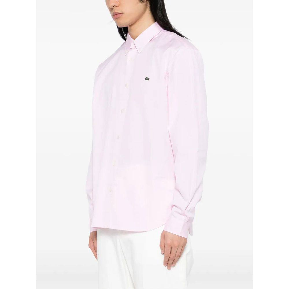 1h可退 香港直邮Lacoste 法国鳄鱼 男士 合体款棉质衬衫 CH2933AD,淘宝优惠券,粉丝福利购,淘宝优惠卷