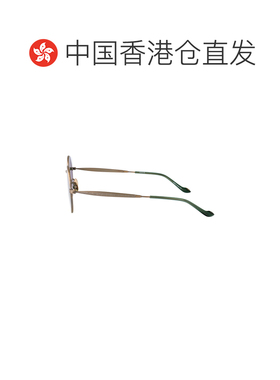1h可退 香港直邮Matsuda 女士 BOTTLE 古旧金色绿色金属太阳眼镜