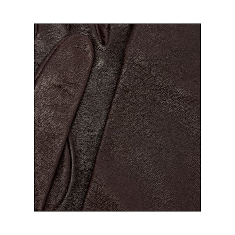 1h可退 香港直邮KHAITE 女士 Remo 皮革手套 brown棕色 舒适时尚 - 图0