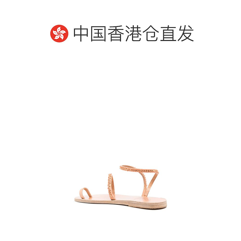 香港直邮Ancient Greek Sandals 徽标平底凉鞋 APLIELEFTHERIANAT - 图1