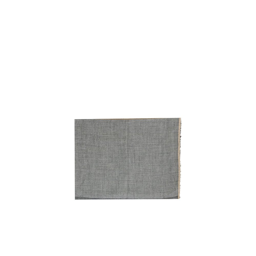 欧洲直邮brunello cucinelli 男士 围巾披肩羊绒羊毛真丝 - 图0