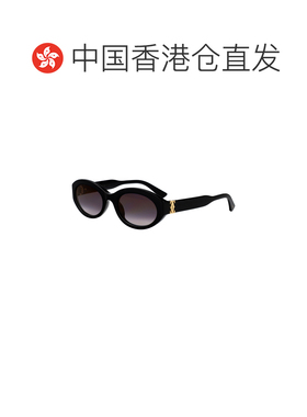 香港直邮CARTIER 女士太阳镜 CT0588S001 CO 黑色配饰
