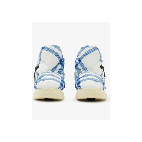 香港直邮Burberry Pillow格纹靴子 80747381 - 图0