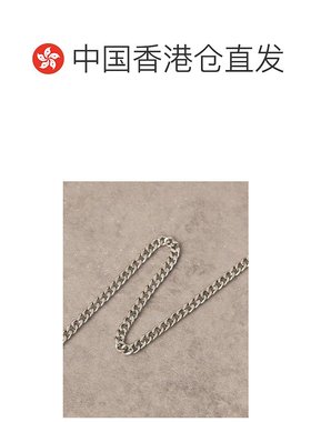 香港直邮ASOS 男士 设计锁链项链(银色) metal金属色 舒适时尚