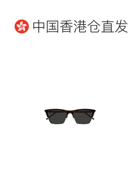 1h可退 香港直邮SAINT LAURENT 女士太阳镜 SL767003 SS2025 黑色