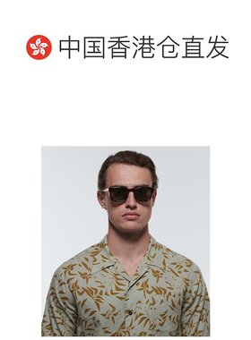 1h可退 香港直邮Saint Laurent 圣罗兰 男士 方框太阳眼镜 001124