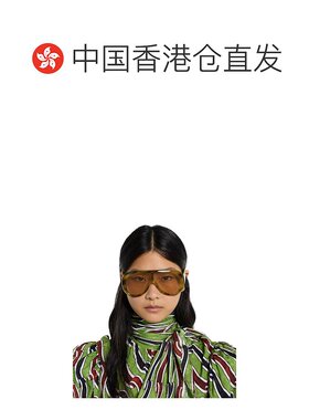 香港直邮Gucci 矩形镜框太阳镜 860999J0740古驰