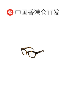 1h可退 香港直邮SAINT LAURENT 女士眼镜 SLM117002 AW2024 黑色