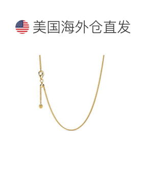 1h可退 【美国直邮】Pandora|Moments 潘多拉14K 镀金链条项链