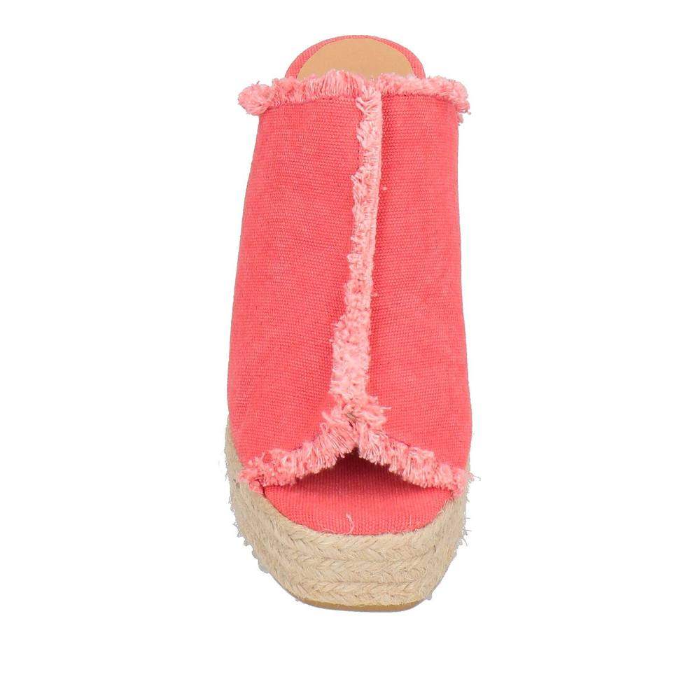 1h可退 香港直邮CastaÑer 女士 帆布面凉鞋 red红色 舒适时尚,淘宝优惠券,粉丝福利购,淘宝优惠卷