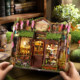 Diy house smart fairy tale kingdom rare house hand-assembled house art model mini building block villa
