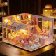 Girls toys building block castle house series