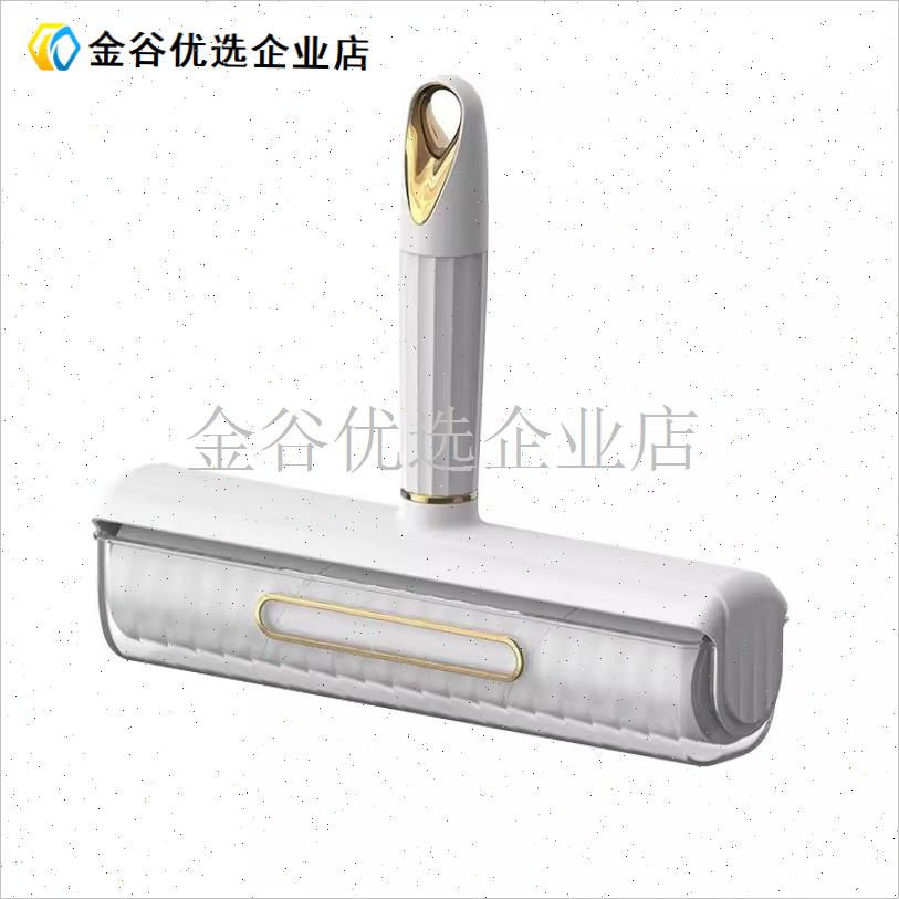 粘毛器粘毛器滚筒长杆可撕式纸卷滚G粘尘除黏去猫神器衣服毛刷滚\ - 图0