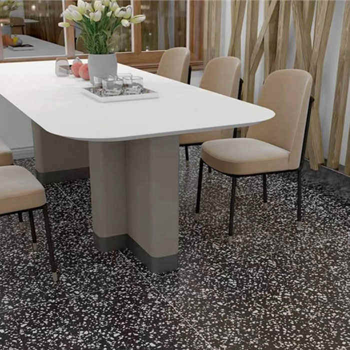 仿古水磨石瓷砖800X800客厅餐厅地砖防滑800x800餐厅灰色地板砖,淘宝优惠券,粉丝福利购,淘宝优惠卷