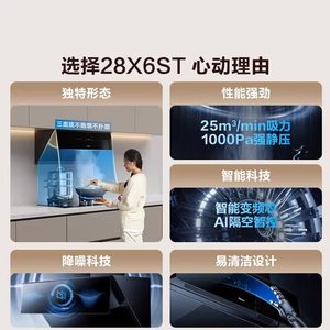 以旧换新补贴老板变频28X6ST抽油烟机大吸力侧吸油烟机厨房家用