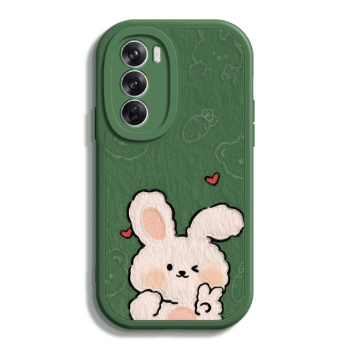 适用OPPOK12手机壳reno14新款小羊皮FINDX8小熊兔子加ACE5液态97硅胶pro情侣realme软GT6男neo3女ultra保护套 - 图3