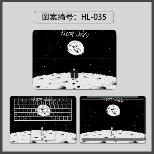 14.4英寸微软Surface Laptop Studio 2笔记本外壳贴膜Laptop Go3电脑保护膜book 3卡通贴纸GO 4机身贴背膜 - 图1