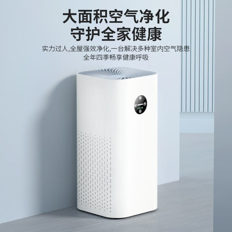 宠物吸毛空气净化器家用吸猫毛小型桌面负离子净化器除甲醛 - 图0