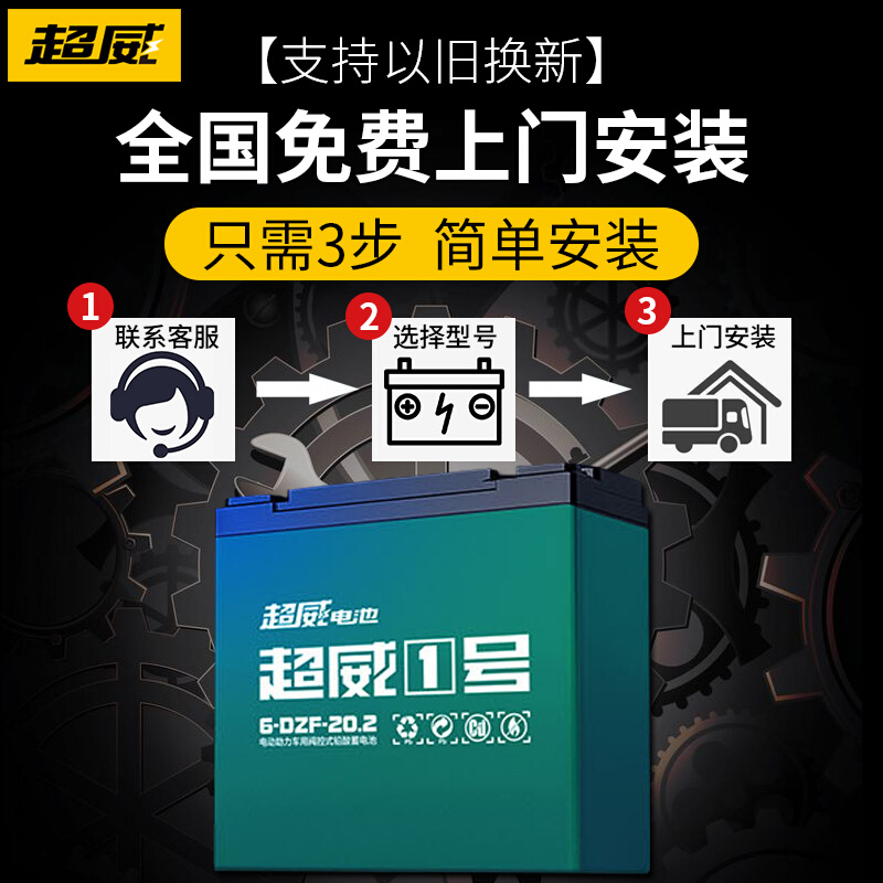 电动车电池铅酸蓄电瓶48V12Ah60V20AH二三轮?天?能72V32A45-图1