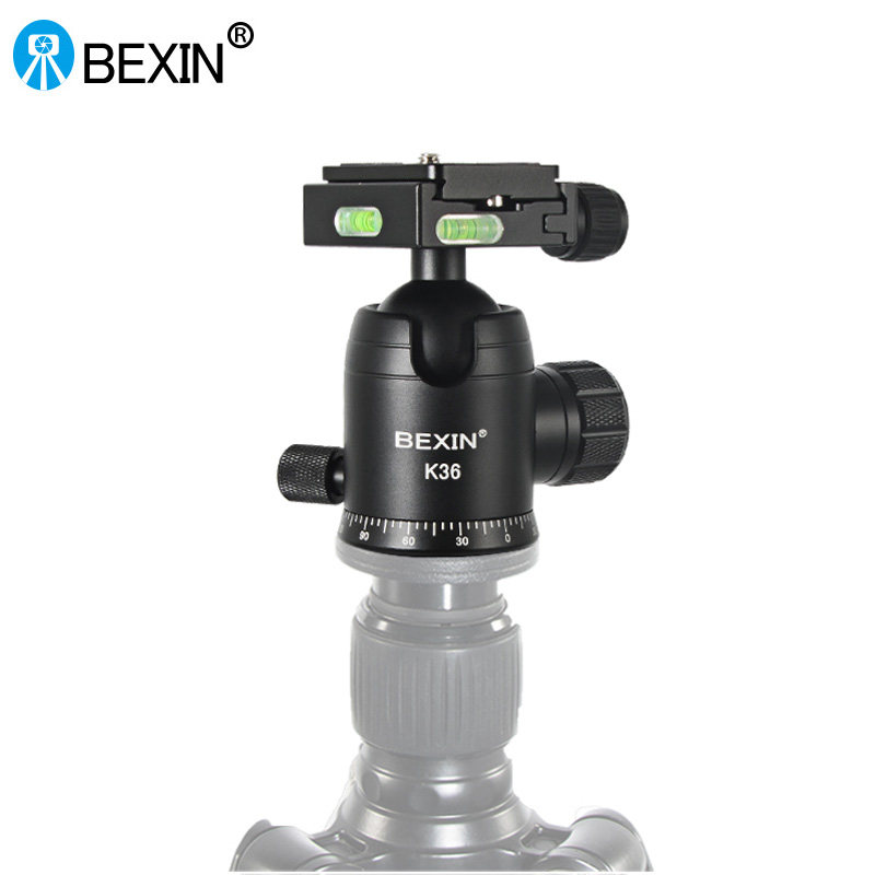 贝欣球形云台单反相机三脚架云台铝合金竖拍阻尼360全景刻度手机云台专业稳定摄影摄像球型滑轨万向球型云台,淘宝优惠券,粉丝福利购,淘宝优惠卷